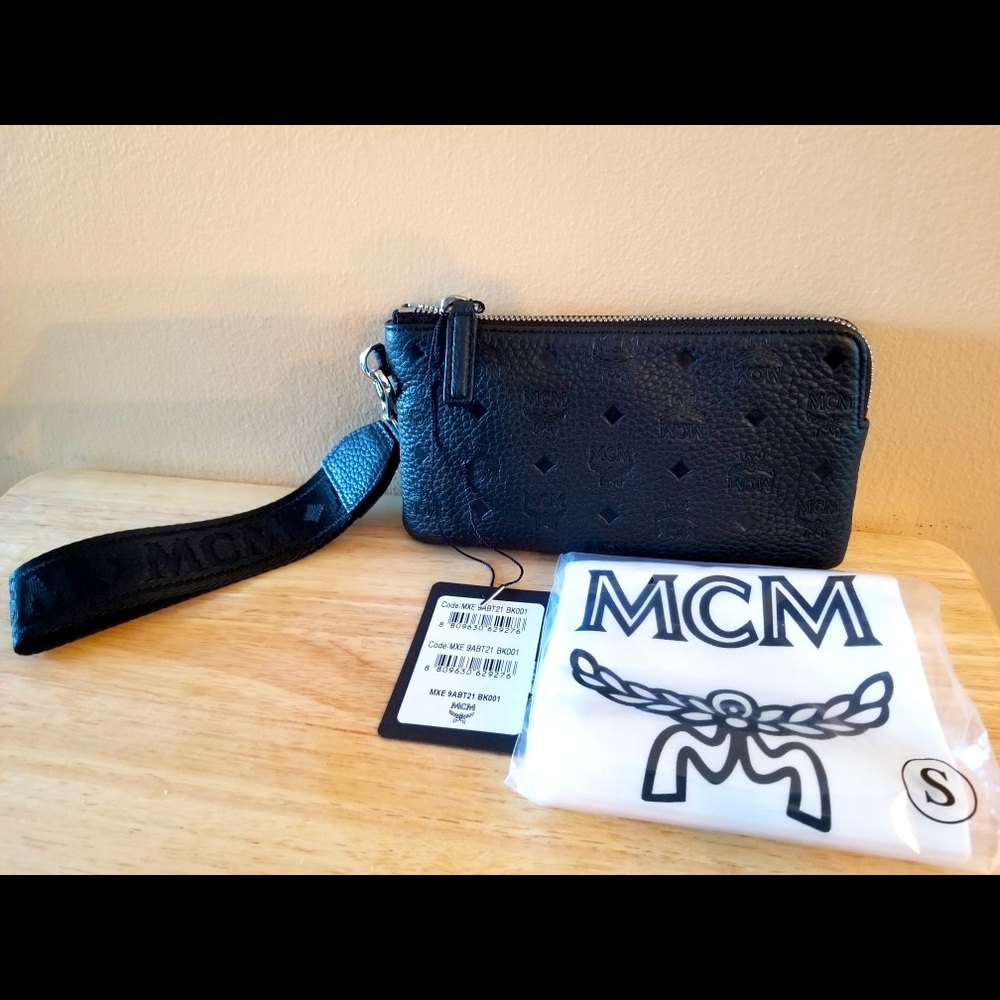 MCM Wristlet/ Belt Bag